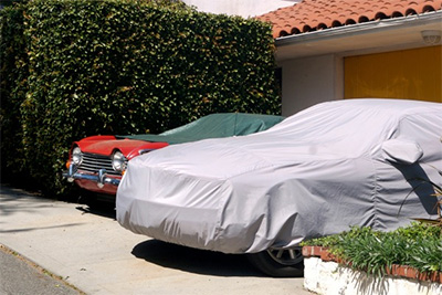 covered car